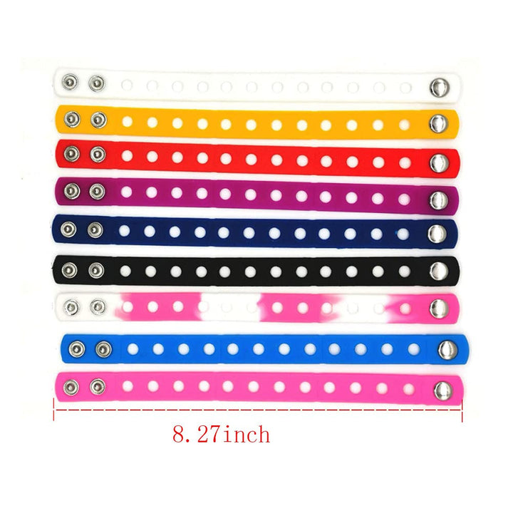 Croc Bracelets (10 Pcs ) - Mixed Color - Croc Lights®