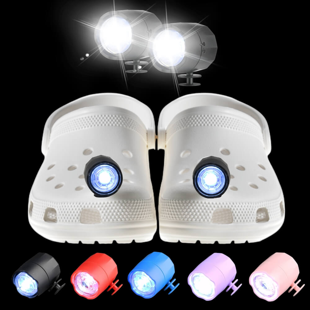 Croc Lights - One Charge Lasts for 8 Hours(2 pack) - Croc Lights®
