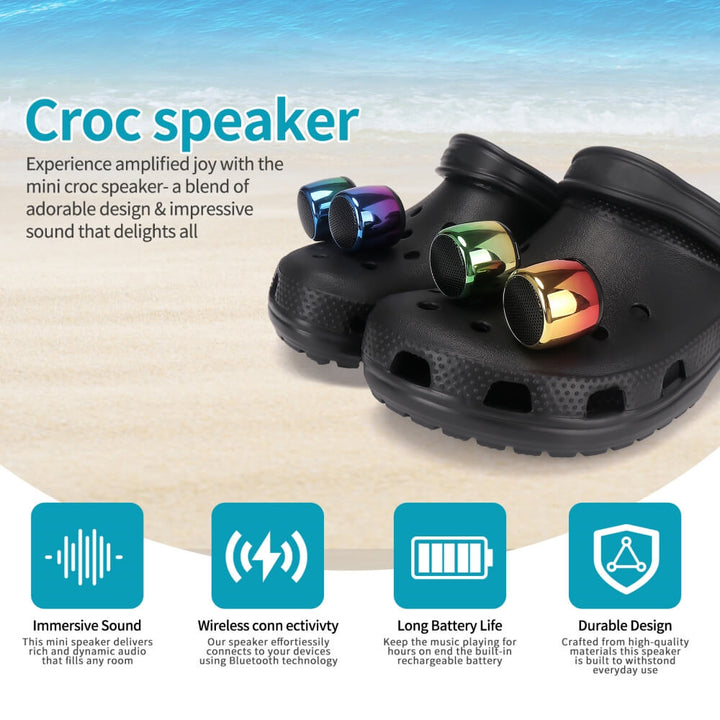 Croc Speaker - Bluetooth Wireless - 10 Colors