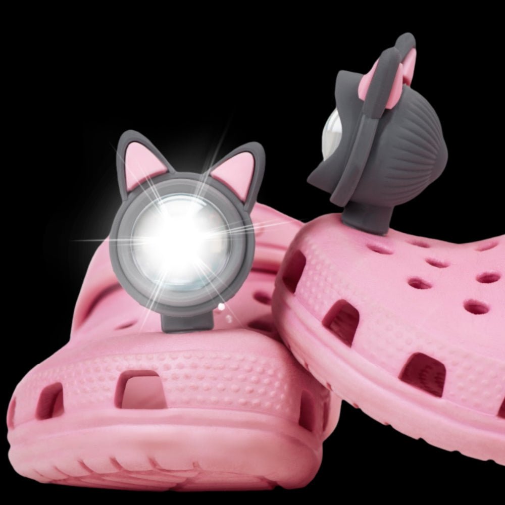 Kitten Ears Shoe Lights - Croc Lights®