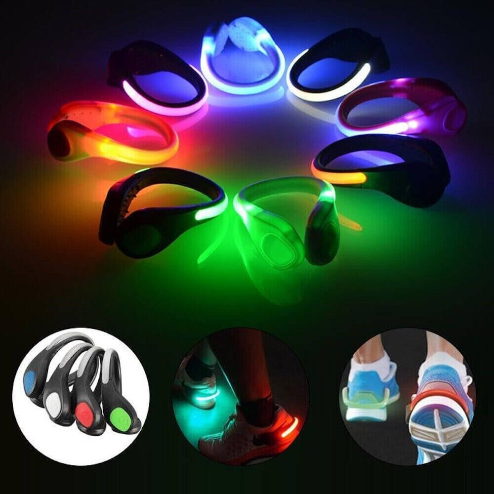 LED Flash Shoe Safety Clip Lights(2 pack) - 6 Colors - Croc Lights®