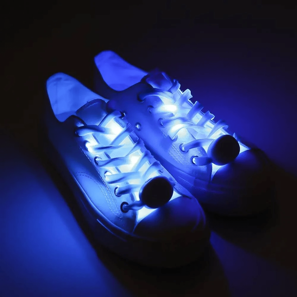 LED Shoelaces(2 pack) - 7 Colors for Night Safety Running Biking