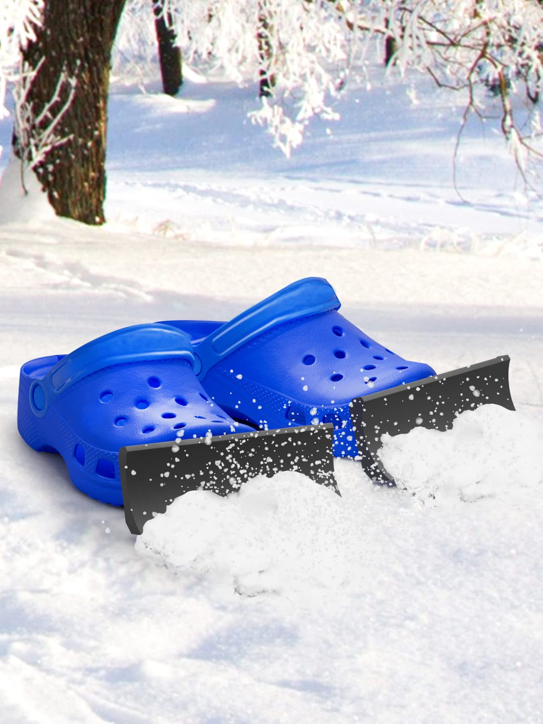 Shoe Plows - Shoe Shovels - Snow Plows - Shoe snowplow (2 Pcs) - Croc Lights®