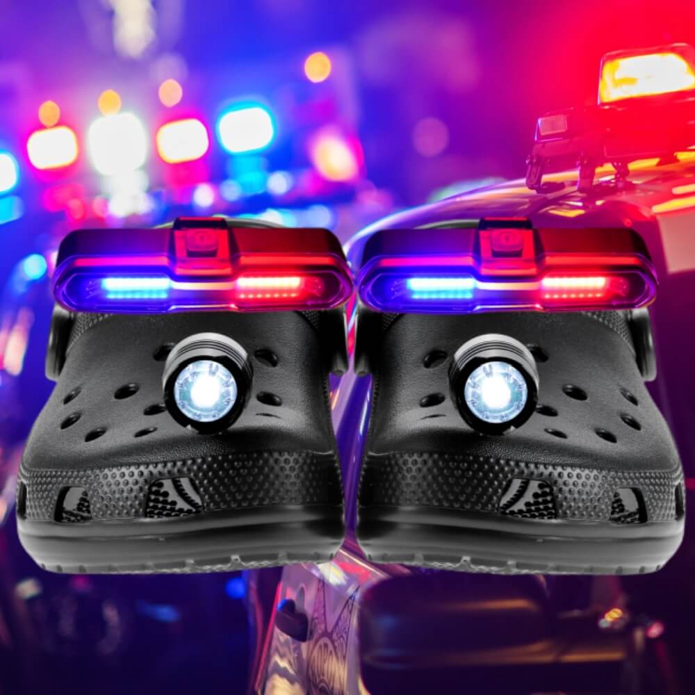 Shoe Police Lights (1 Pcs) - Croc Lights®