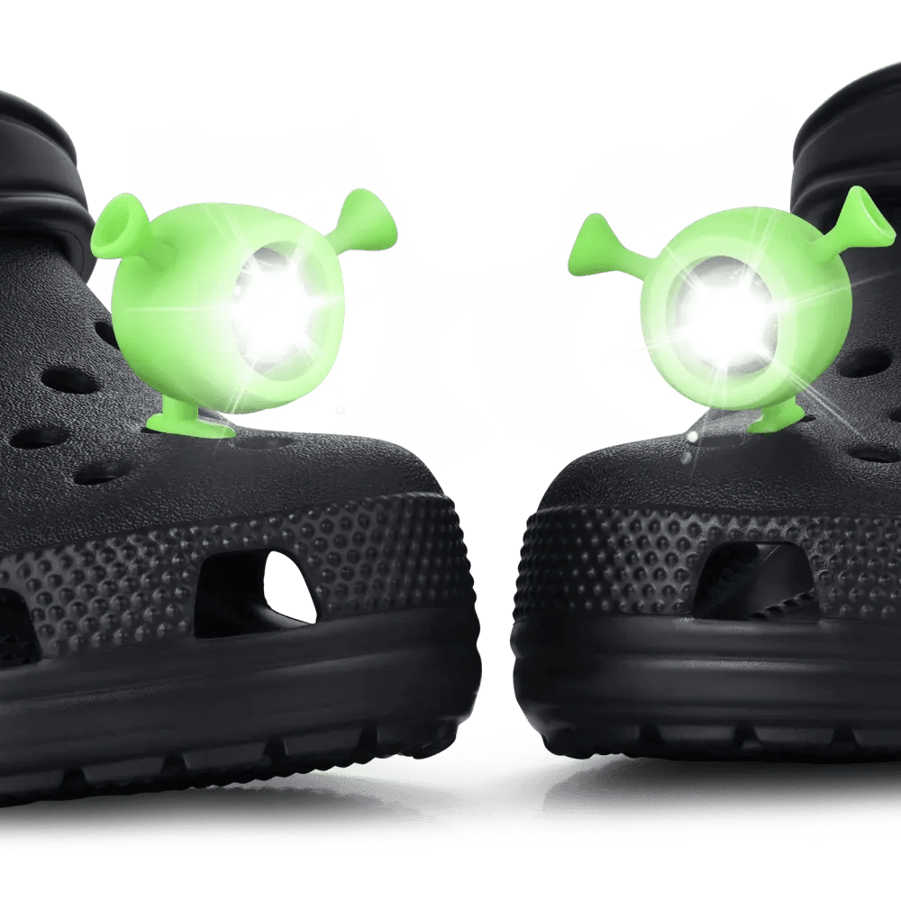 Shrek Shoe lights(2 pack) - Rechargeable - Croc Lights®